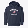 Kilbourne Louisiana Patriot Toddler Hoodie additional view 1