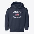 Idaville Pennsylvania Patriot Toddler Hoodie additional view 1