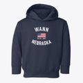 Wann Nebraska Patriot Toddler Hoodie additional view 1