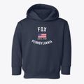 Fox Pennsylvania Patriot Toddler Hoodie additional view 1