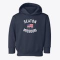 Seaton Missouri Patriot Toddler Hoodie additional view 1