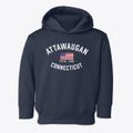Attawaugan Connecticut Patriot Toddler Hoodie additional view 1