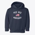 Pee Vee Kentucky Patriot Toddler Hoodie additional view 1