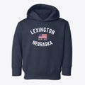 Lexington Nebraska Patriot Toddler Hoodie additional view 1