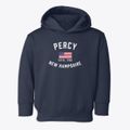 Percy New Hampshire Patriot Toddler Hoodie additional view 1