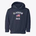 Glasgow Ohio Patriot Toddler Hoodie additional view 1