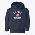 Liberty Michigan Patriot Toddler Hoodie additional view 1