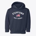 Stepptown West Virginia Patriot Toddler Hoodie additional view 1