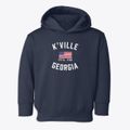 K'ville Georgia Patriot Toddler Hoodie additional view 1