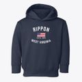 Rippon West Virginia Patriot Toddler Hoodie additional view 1