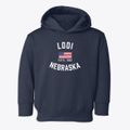 Lodi Nebraska Patriot Toddler Hoodie additional view 1