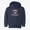 Hawk North Carolina Patriot Toddler Hoodie additional view 1