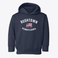 Rushtown Pennsylvania Patriot Toddler Hoodie additional view 1