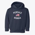 Percale Georgia Patriot Toddler Hoodie additional view 1