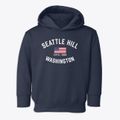 Seattle Hill Washington Patriot Toddler Hoodie additional view 1