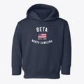 Beta North Carolina Patriot Toddler Hoodie additional view 1