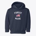 Forest Maine Patriot Toddler Hoodie additional view 1
