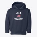 Lula Oklahoma Patriot Toddler Hoodie additional view 1