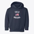 Zulu Indiana Patriot Toddler Hoodie additional view 1