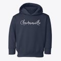 Clendenenville West Virginia Freestyle Toddler Hoodie additional view 1