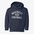 Brackett Wisconsin Football Toddler Hoodie additional view 1