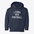 Lyons Kentucky Football Toddler Hoodie additional view 1