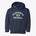 Wadsworth Massachusetts Football Toddler Hoodie additional view 1