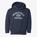 Mckinleyville West Virginia Football Toddler Hoodie additional view 1