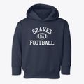 Graves Georgia Football Toddler Hoodie additional view 1