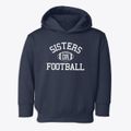 Sisters Oregon Football Toddler Hoodie additional view 1