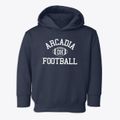 Arcadia Ohio Football Toddler Hoodie additional view 1