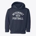 Mckinney Kentucky Football Toddler Hoodie additional view 1
