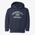 Cherokee City Arkansas Football Toddler Hoodie additional view 1