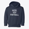 Basil Kansas Football Toddler Hoodie additional view 1