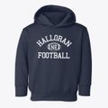 Halloran Nebraska Football Toddler Hoodie additional view 1