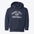 Pooks Hill Maryland Football Toddler Hoodie additional view 1