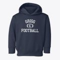 Grigg Illinois Football Toddler Hoodie additional view 1
