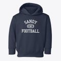 Sandy Oklahoma Football Toddler Hoodie additional view 1