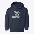 Deers Illinois Football Toddler Hoodie additional view 1