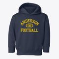 Anderson Oklahoma Football Toddler Hoodie additional view 1