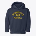 Mahoneyville New Jersey Football Toddler Hoodie additional view 1
