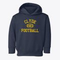 Clyde Nebraska Football Toddler Hoodie additional view 1