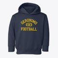 Geronimo Oklahoma Football Toddler Hoodie additional view 1