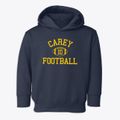 Carey Idaho Football Toddler Hoodie additional view 1