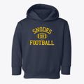 Snodes Ohio Football Toddler Hoodie additional view 1