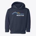 Black Ash Pennsylvania Mountain View Toddler Hoodie additional view 1