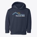 Garrett Hill Pennsylvania Mountain View Toddler Hoodie additional view 1