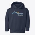 Oneida Wisconsin Mountain View Toddler Hoodie additional view 1