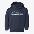 Birchwood Lakes Pennsylvania Mountain View Toddler Hoodie additional view 1