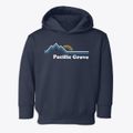 Pacific Grove California Mountain View Toddler Hoodie additional view 1